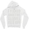 weight lifting gym fitness training Zipper Hoodie