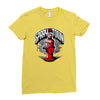 spray the towwn Ladies Fitted T-Shirt