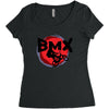 bmx Women's Triblend Scoop T-shirt
