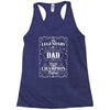 The Legendary Dad World Champion Father Racerback Tank
