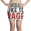 I WOULD LIKE TO RAGE Mini Skirts