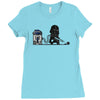 robotic hoover Ladies Fitted T-Shirt