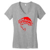 olympiakos logo greek soccer Women's V-Neck T-Shirt