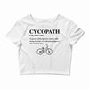 Cycopath Noun Crop Top