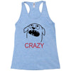 crazy (2) Racerback Tank