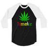 is smoke 3/4 Sleeve Shirt