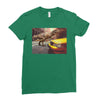 dinosaur in newyork Ladies Fitted T-Shirt