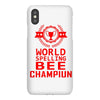 spelling bee champiun iPhoneX