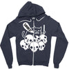 cat got your soul Zipper Hoodie