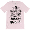 You Cant Scare Me I am Biker Uncle T-Shirt
