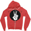 Peace Zipper Hoodie