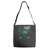 stop wars Adjustable Strap Totes