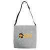 say no to scurvy Adjustable Strap Totes