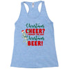 christmas cheer i thought you said christmas beer Racerback Tank