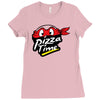 pizza time Ladies Fitted T-Shirt