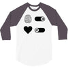 How To Live A Happy Life 3/4 Sleeve Shirt