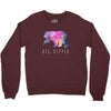 Big Dipper with Galaxy Crewneck Sweatshirt