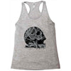 celtic skull Racerback Tank