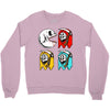 pac skull copy Crewneck Sweatshirt