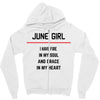 June Girl Zipper Hoodie