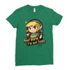 dear world, i&rsquo;m not zelda Ladies Fitted T-Shirt