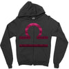 libra logo Zipper Hoodie