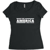 make the america great again Women's Triblend Scoop T-shirt
