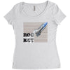 Rocket Women's Triblend Scoop T-shirt