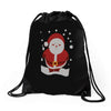 christmas santa Drawstring Bags