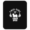 This Girl Loves Her Lhasa Apso Mousepad