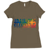 jake paulers colorful Ladies Fitted T-Shirt