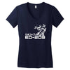 robocop inspired ed 209 Women's V-Neck T-Shirt