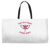 turn that frown upside down Weekender Totes
