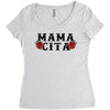 Mamacita Women's Triblend Scoop T-shirt