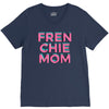 french bulldog mom V-Neck Tee