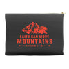 Faith Can Move Mountains Accessory Pouches