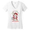 lydia the strange Women's V-Neck T-Shirt