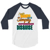 single mom's cools t shirts 3/4 Sleeve Shirt