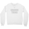 bass it's a groove thing Crewneck Sweatshirt