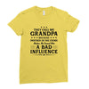 They Call Me Grandpa Because Partner in the Crime Makes Me Sound Like Ladies Fitted T-Shirt