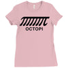 octopi Ladies Fitted T-Shirt