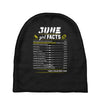 June Girl Facts Cancer Baby Beanies