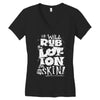 moisturise daily Women's V-Neck T-Shirt