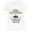 smart good looking cna doesnt get better than this Ladies Fitted T-Shirt