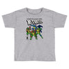 x turtles, mutants in a half shell Toddler T-shirt