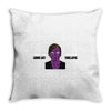 grime art timelapse Throw Pillow
