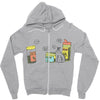 seasons greetings Zipper Hoodie