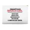 Smartass March Girl Accessory Pouches