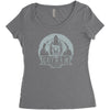 gotham city Women's Triblend Scoop T-shirt