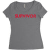 survivor 3 Women's Triblend Scoop T-shirt